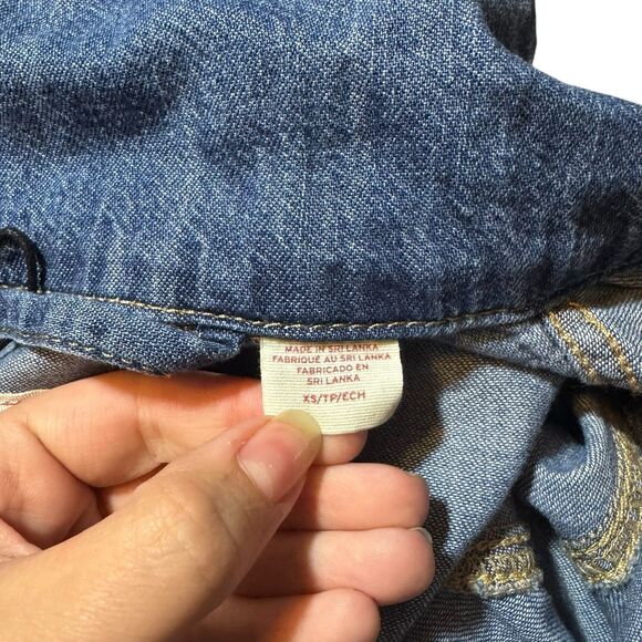 Levi's Women's‎ Long Sleeve Heritage Jumpsuit Playdate Blue Denim Size XS NWT - Picture 10 of 10